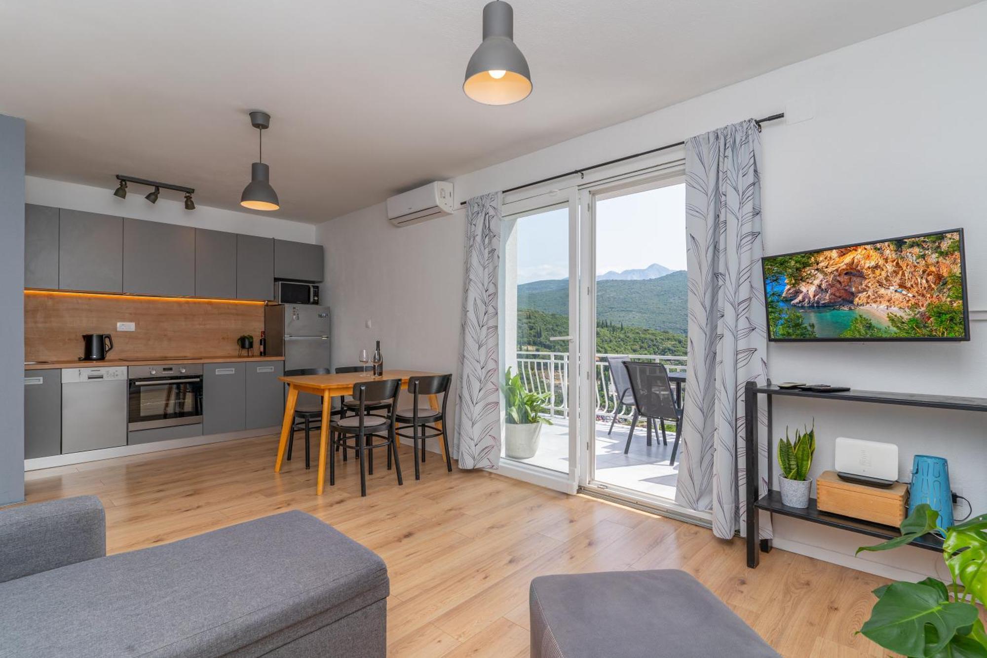 Apartment Konak Molunat Buitenkant foto